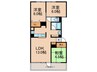 竹元ビル 3LDKの間取り