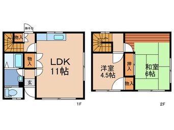 間取図 ブルーハイツM