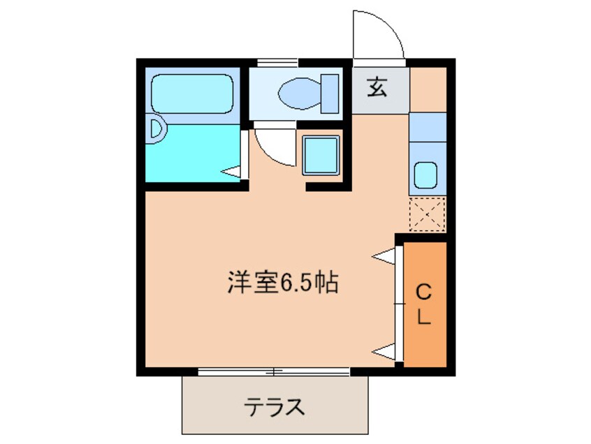 間取図 ハイム玄洋