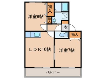 間取図 RURIKA　HOUSE