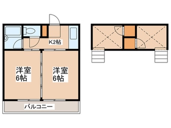 間取図 サンライフ二日市