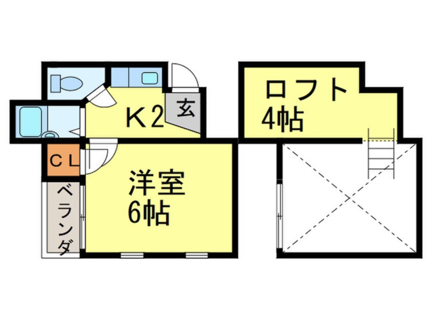 間取図 マリー大橋