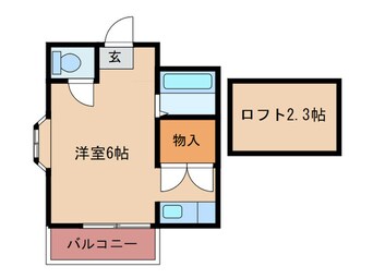 間取図 サクセスハイツ