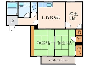 間取図 プラゾ・オリジン Ａ