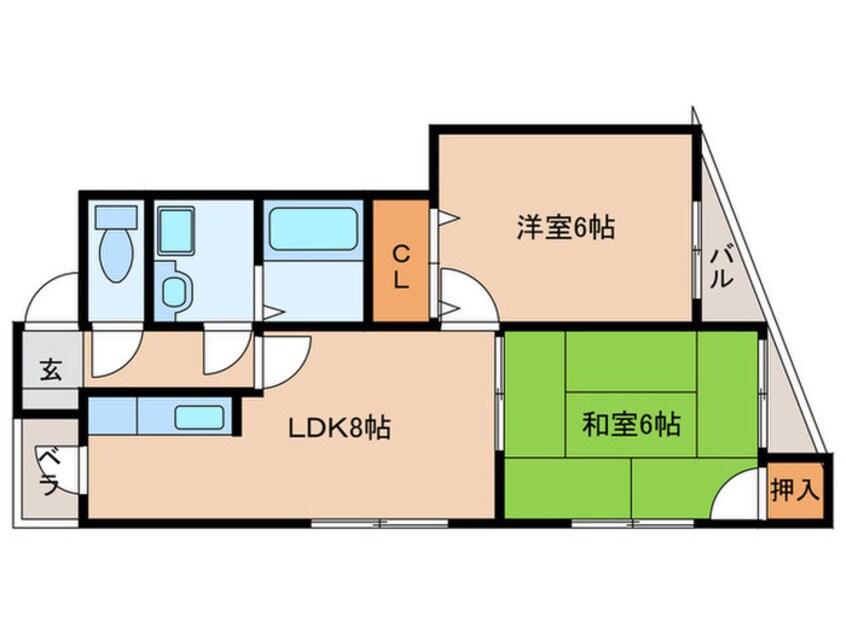 間取図 グランシャリオ
