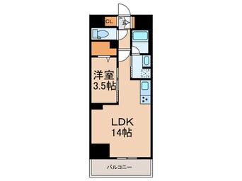 間取図 ＥＬＧＲＡＮＤ箱崎