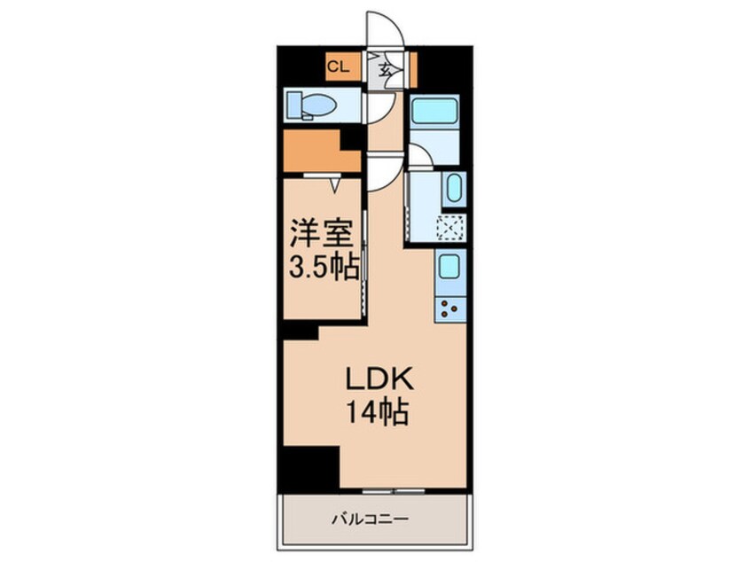 間取図 ＥＬＧＲＡＮＤ箱崎