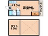 シティ－ベ－ル長丘 1Rの間取り