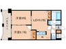 ウィークスＭ－ｏｎｅ 2LDKの間取り
