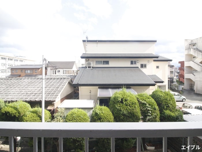 室内からの展望 稲永ビル