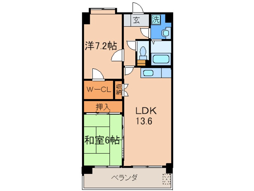 間取図 ルシオ－レ