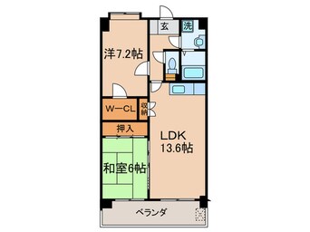 間取図 ルシオ－レ