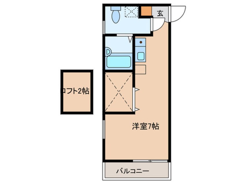 間取図 アパートメント・スクエア3番館