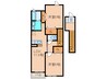 ＧＲＡＣＥ　ＣＯＵＲＴ 2LDKの間取り