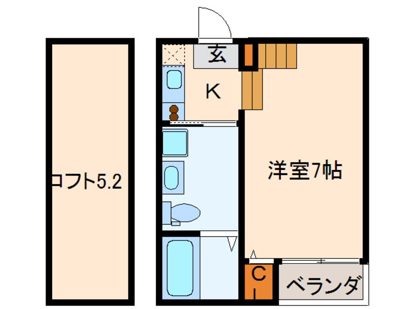 間取図 エルグランデＣ