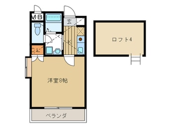 間取図 エミリエ大濠