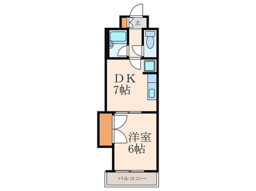 間取図 グランド　アイ　小倉