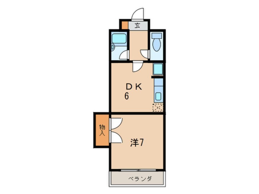 間取図 グランド　アイ　小倉