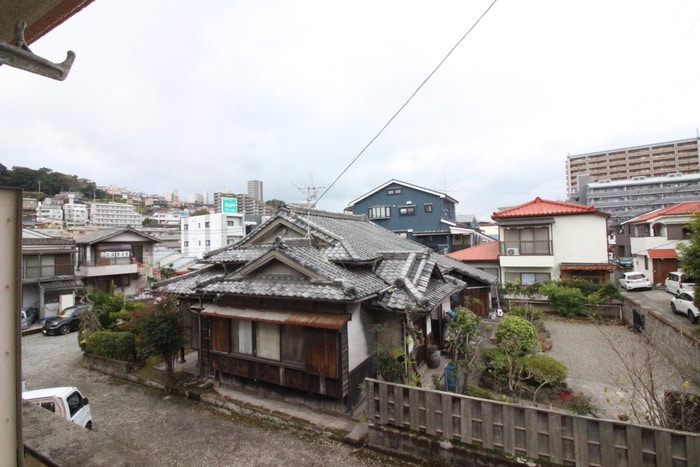 室内からの展望 サンシャイン郡元