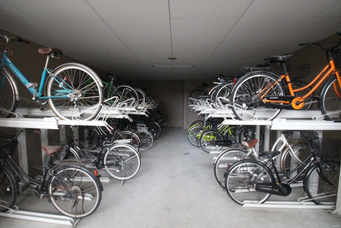 駐輪場 クリムゾン博多Ⅱ