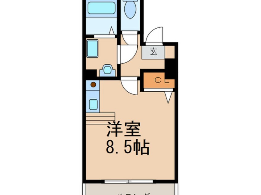 間取図 第７ﾎｳｼｭｳｺ-ﾎﾟ篠栗