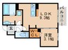 ミルキーヒルズ 1LDKの間取り
