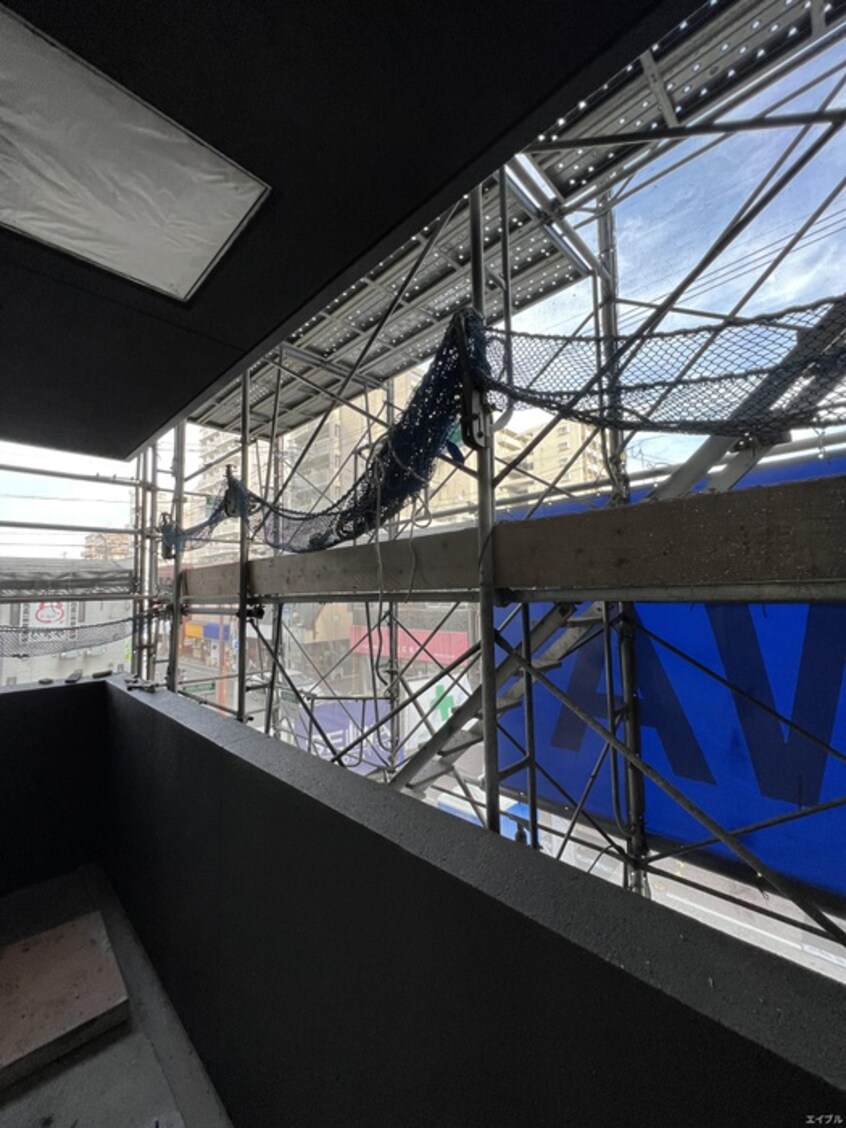 室内からの展望 ピタゴラ箱崎