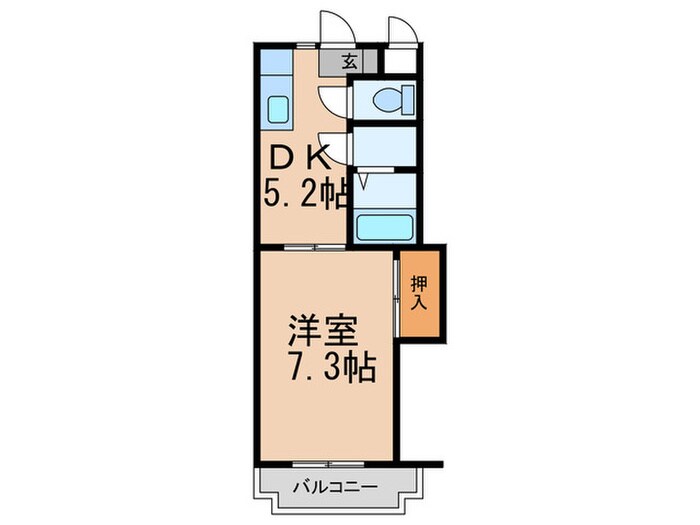 間取り図 シャトレ梅満