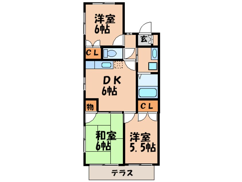 間取図 エイトハイムＢ