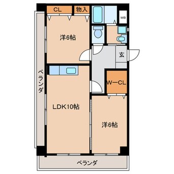 間取図 ファースト ヒルズ