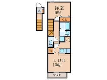 間取図 サニーヴィラＡ棟