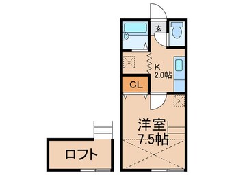 間取図 ヴェルディ坪見　Ａ棟