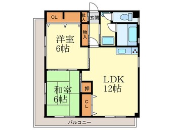 間取図 第２岸川ビル