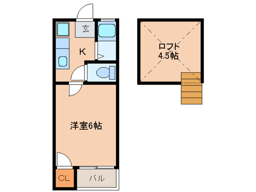 間取図 アメニティ仲畑
