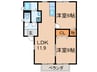 さくら 2LDKの間取り
