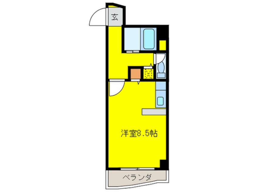 間取図 PALAZZO春日