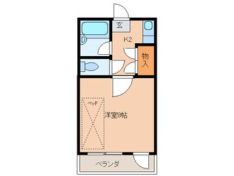 間取図 メディカルコ－ポⅡ