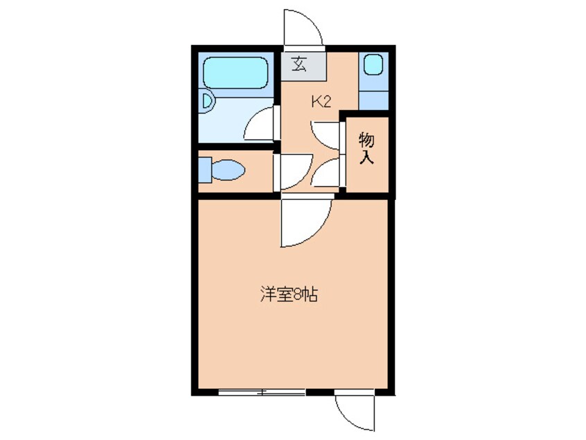 間取図 メディカルコ－ポⅡ