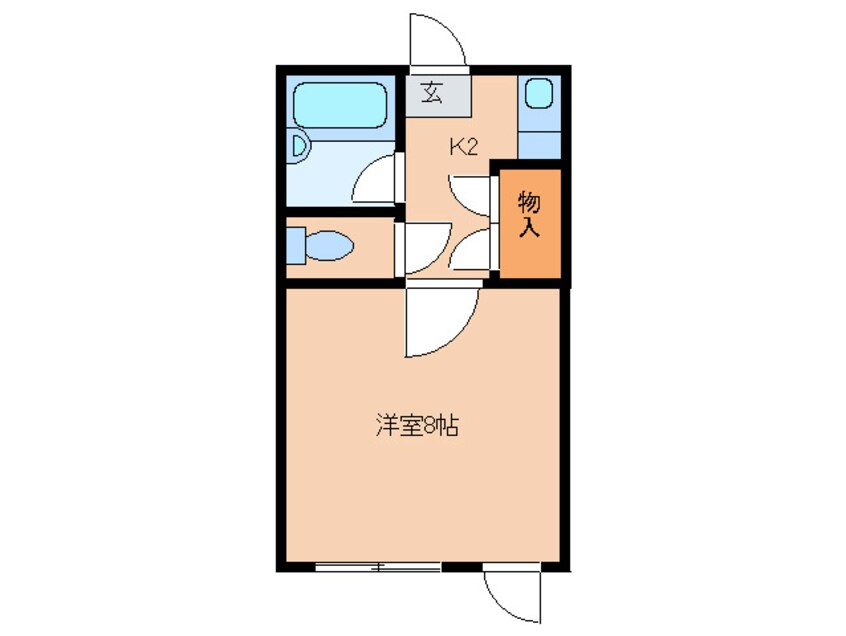 間取図 メディカルコ－ポⅡ