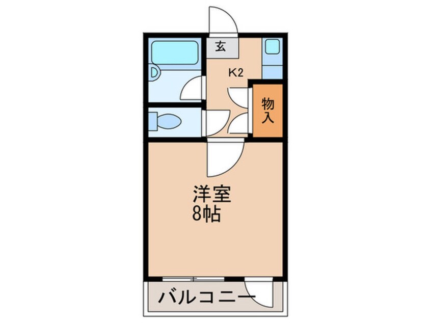 間取図 メディカルコ－ポⅡ