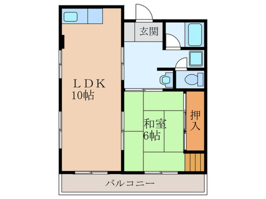 間取図 富久ビル