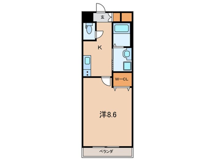 間取り図 プランドール風の橋東