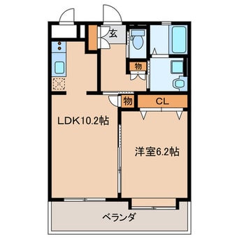間取図 カーサオベスト