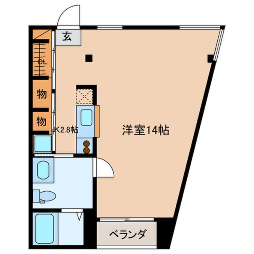 間取図 ヌーヴェル・ＯＮＥ