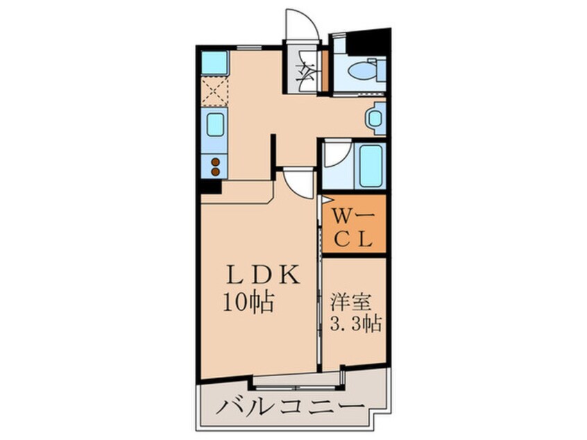 間取図 サンヒルズ若久
