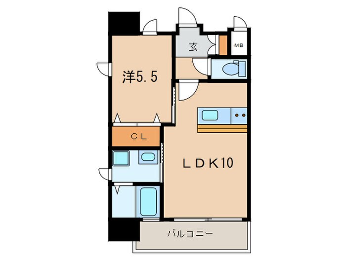 間取り図 アクシオ小倉