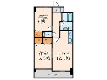 間取図 三島マンションⅠ