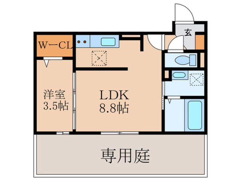 間取図 Brillia Twin Stage　A棟