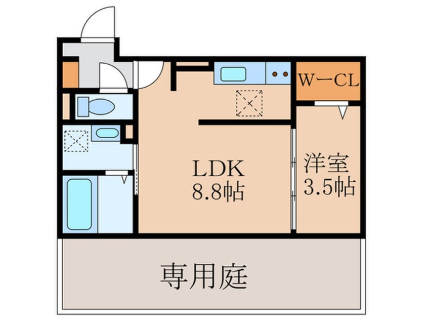 間取図 Brillia Twin Stage　A棟