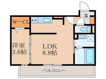 間取図 Brillia Twin Stage　A棟